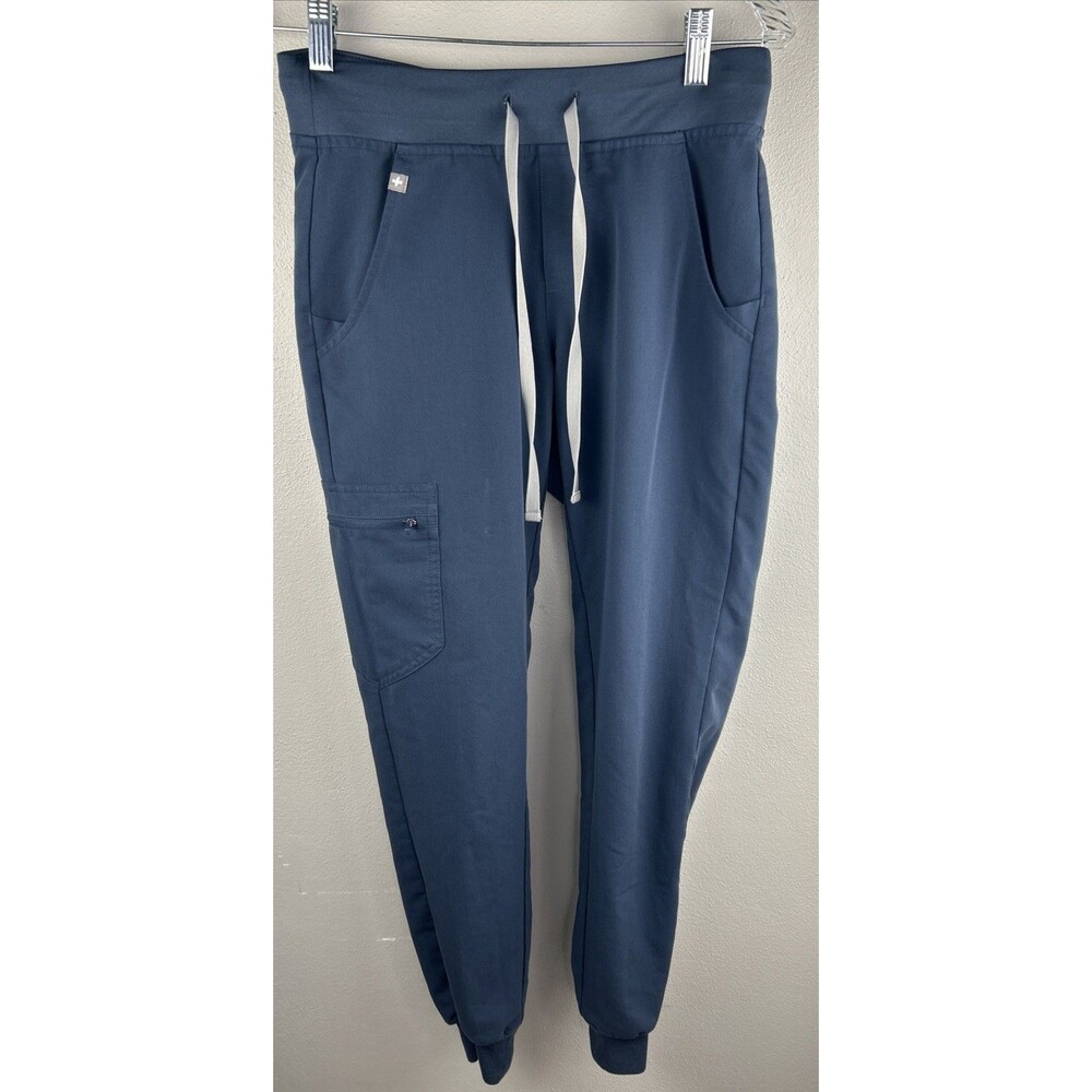 FIGS Zamora Jogger Scrub Pant Technical Collection Size XS Slate Blue